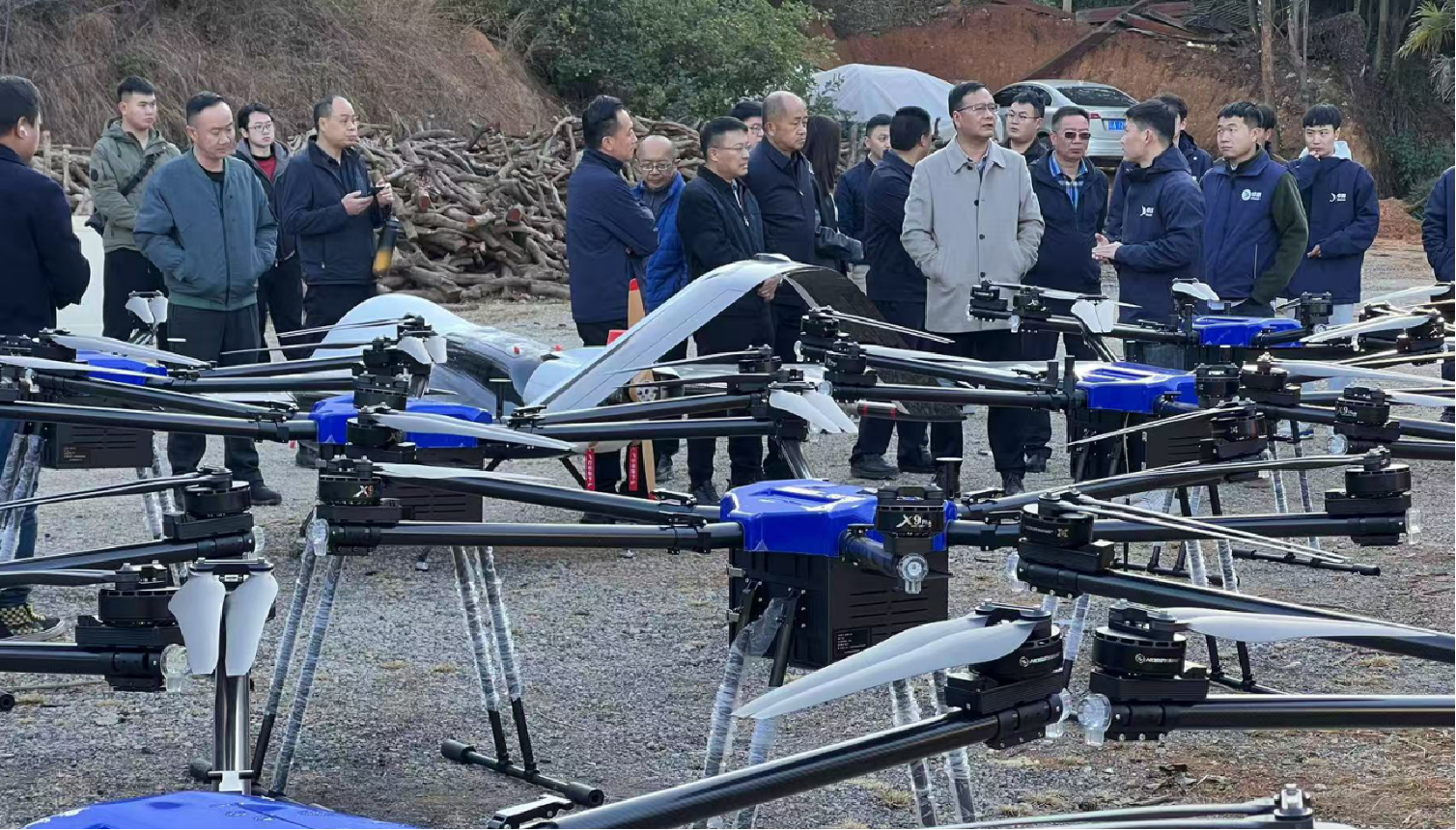 实战演练|邦飞科技参与丽江市2026年无人机群以水灭火探索演练